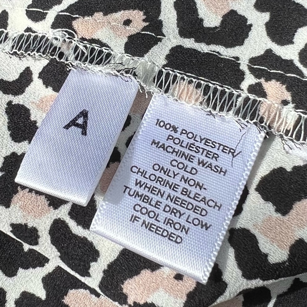 Ann Taylor Loft Multi Leopard Print Button Down B… - image 6